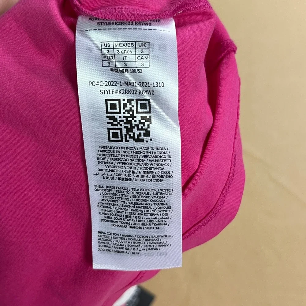 Guess‎ Kids Girls Pink Heart Tulle Dress 3 Years 3t Valentines Dress Cute *see